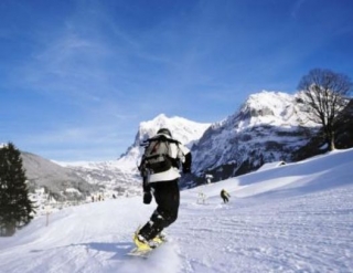  Entrenamiento snowboard Chamonix